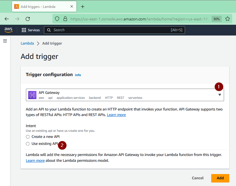 How to Setup Amazon API Gateway and Invoke a Lambda Function Trigger Configuration
