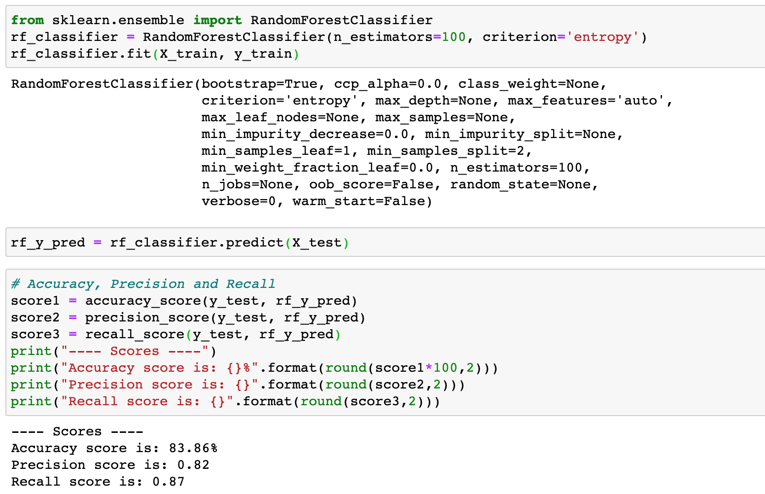 Sentiment Analysis Using Python Random Forest Classification 1
