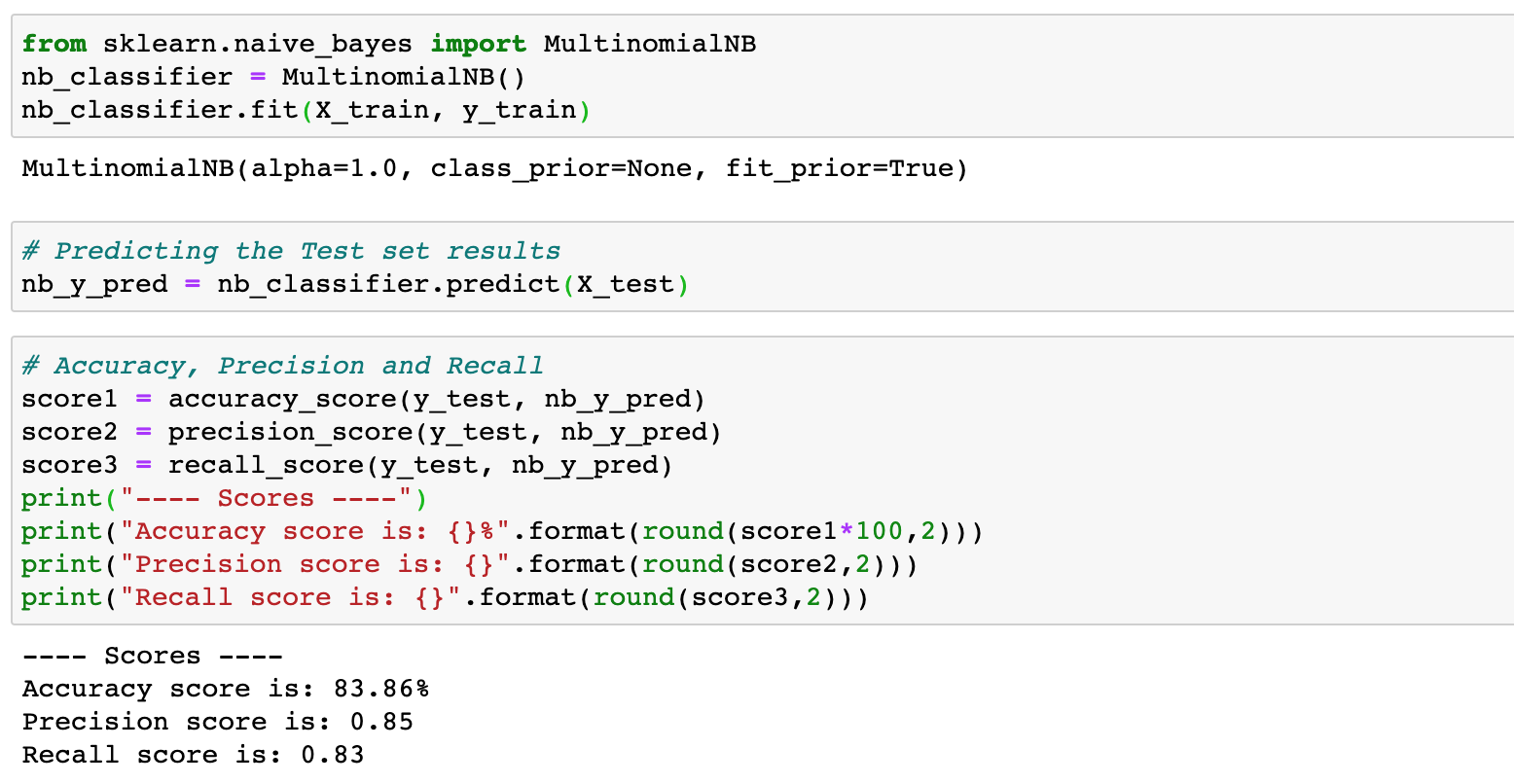 Sentiment Analysis Using Python Random Forest Classification 2