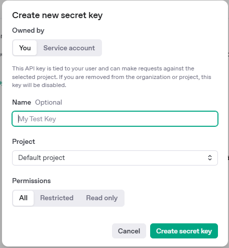 How to Leverage Spring AI Create New Secret Key