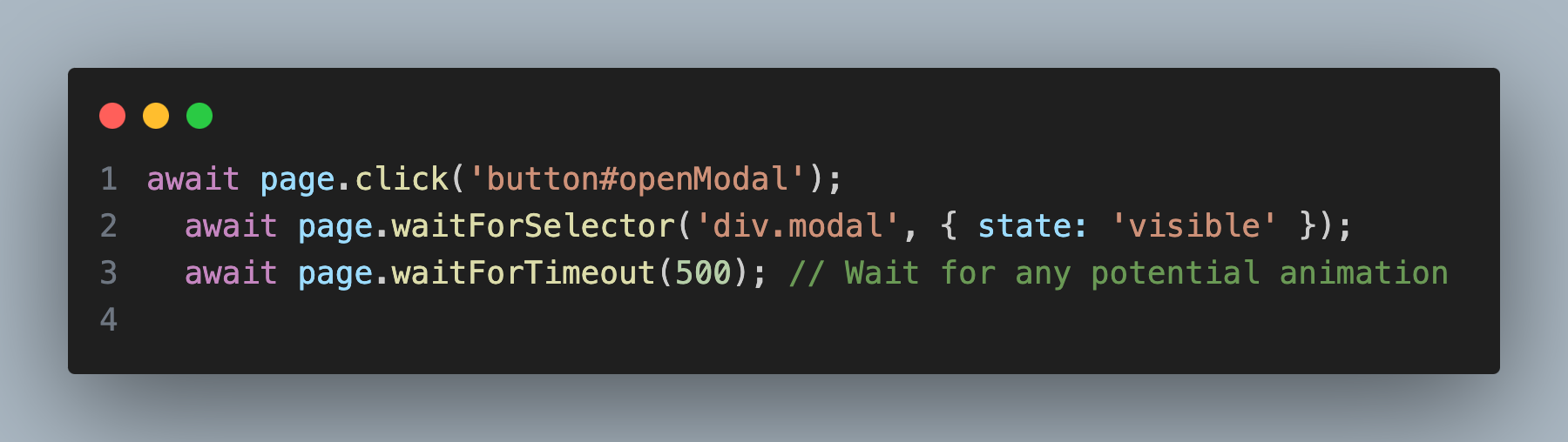 Handling Dynamic Content in Playwright Waiting for Animations to Complete