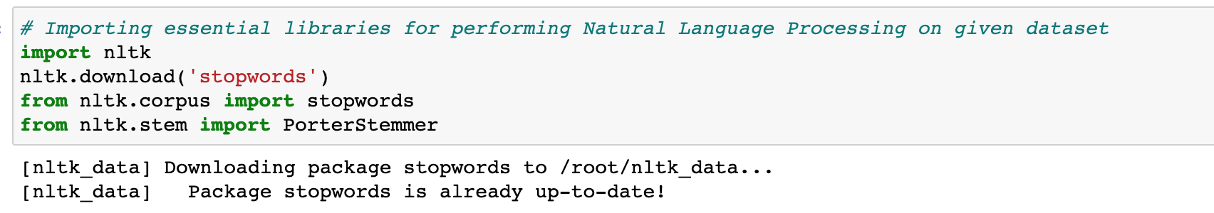 Sentiment Analysis Using Python Install NLTK Libraries