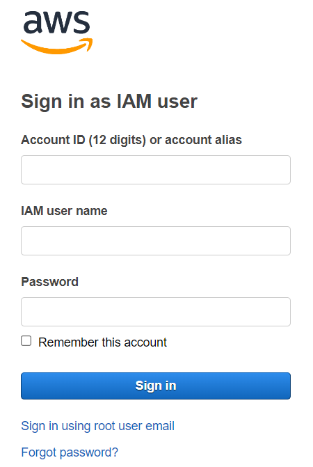 AWS Account Setup First Steps  Sign In As IAM User