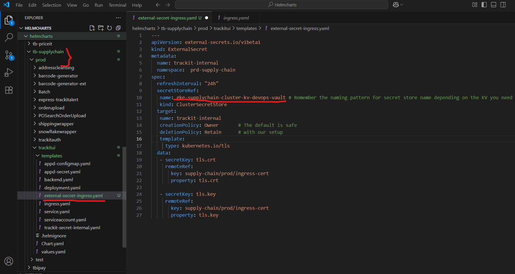 Automating SSL:TLS Certificate Renewal for GKE Workloads secretStoreRef