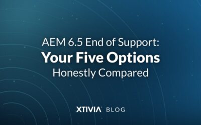 AEM 6.5 End of Support: Your Five Options, Honestly Compared