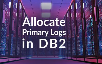 Allocation of Primary Logs in DB2