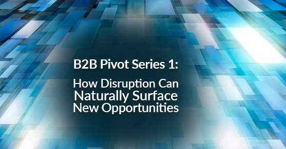 B2B Pivot Series 1: How Disruption Can Naturally Surface New Opportunities