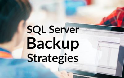 Backup Strategies For Sql Server Data Warehouses