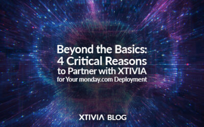 Beyond the Basics: 4 Critical Reasons to Partner with XTIVIA for Your monday.com Deployment