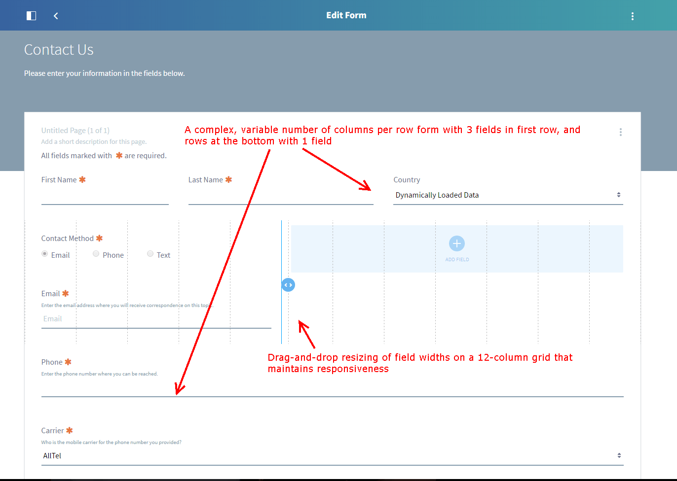 Complex Form Layouts Liferay Forms Top 10 Features by Liferay Platinum Partner XTIVIA, Inc