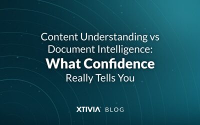 Azure Content Understanding vs Document Intelligence: What Confidence Really Tells You