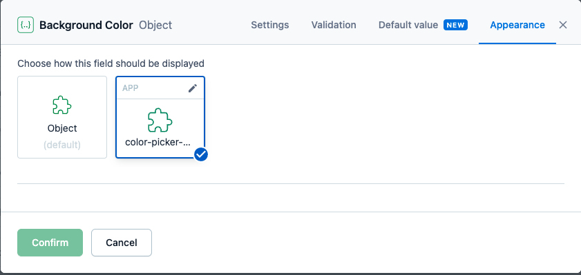 Contentful App Framework Tutorial - Choosing the Appearance of Custom App