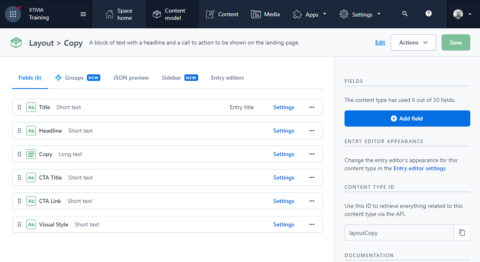 The Contentful Content Modeling Process