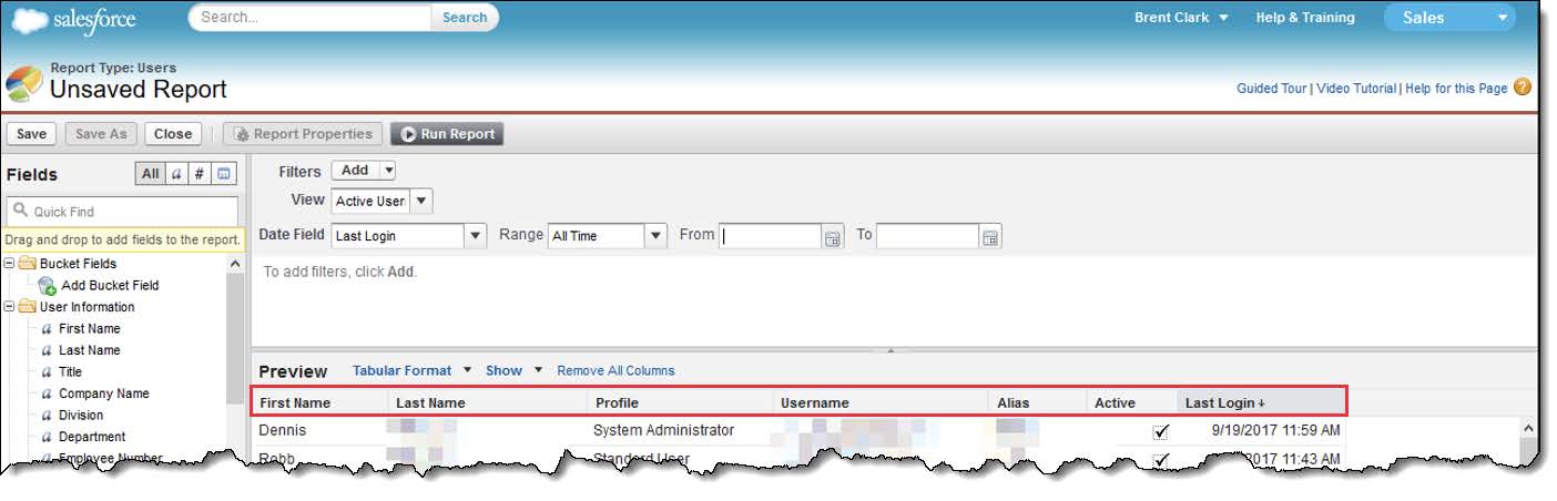 Creating Reports in Salesforce
