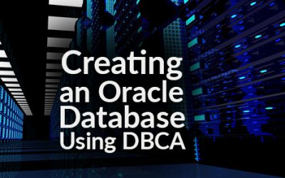 Creating an Oracle database using DBCA with the -silent switch