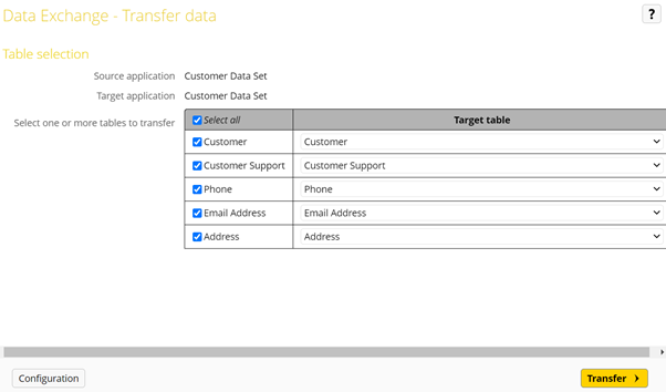 Data Exchange In TIBCO EBX screenshot