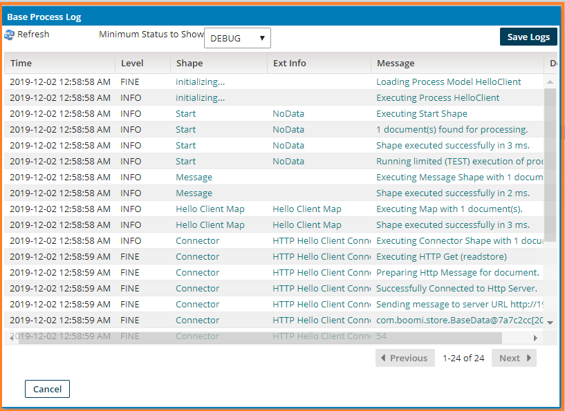 Dell Boomi Synchronous RESTful Service - Screenshot 