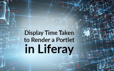 Display time taken to render a portlet in Liferay