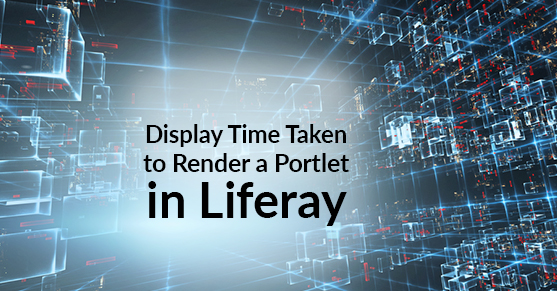 Display time taken to render a portlet in Liferay