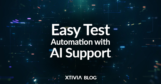 Easy Test Automation with AI support