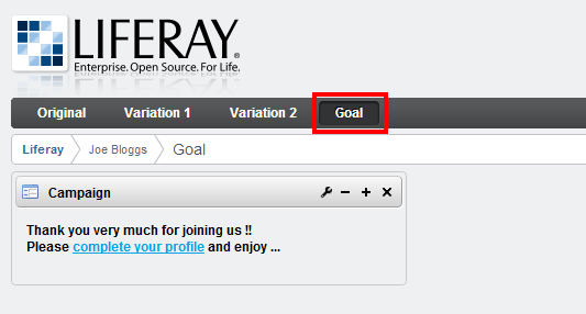 Example-Goal-Page