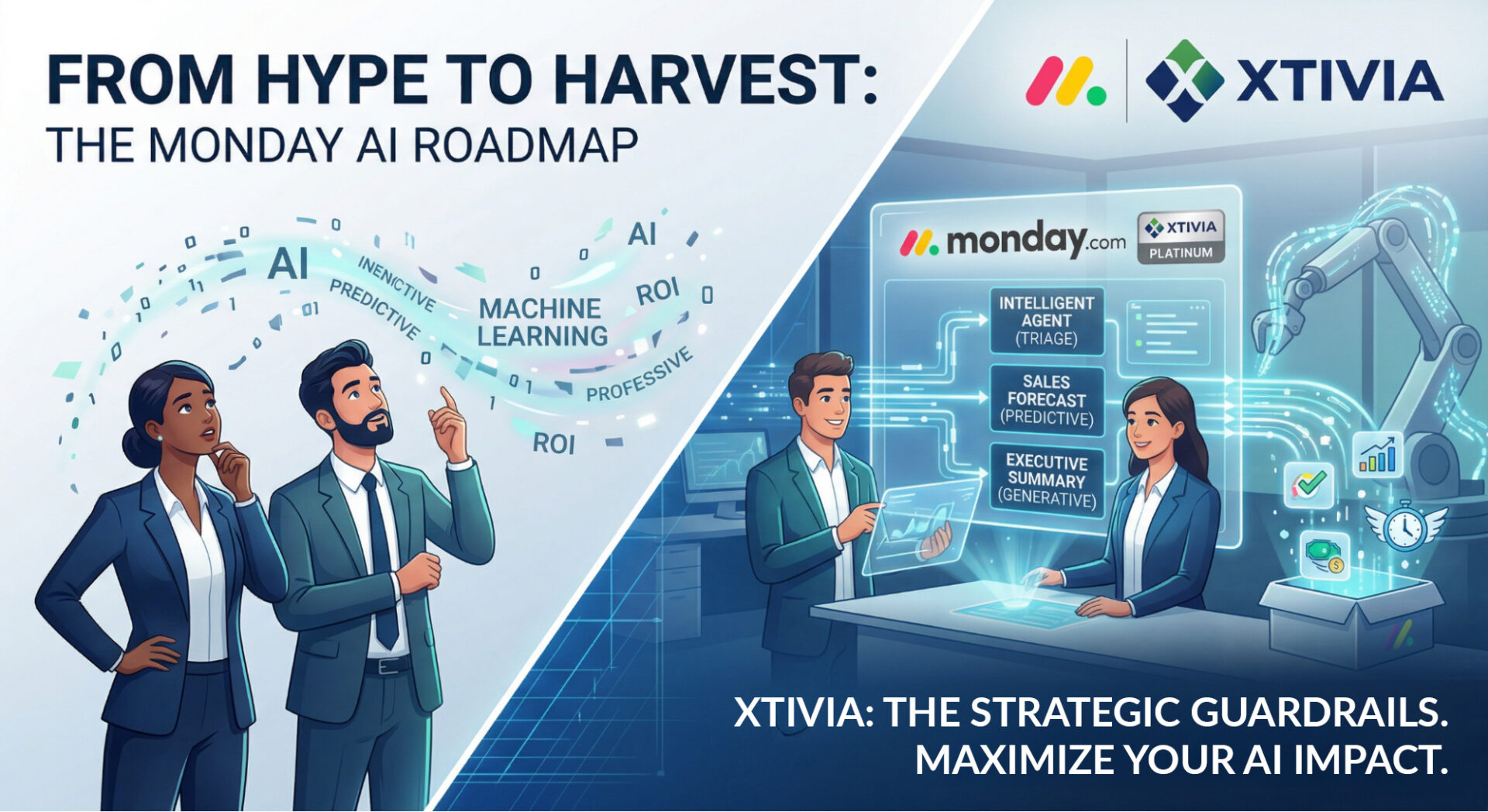 From Hype to Harvest: Implementing monday AI with XTIVIAs Strategic Guardrails-graphic