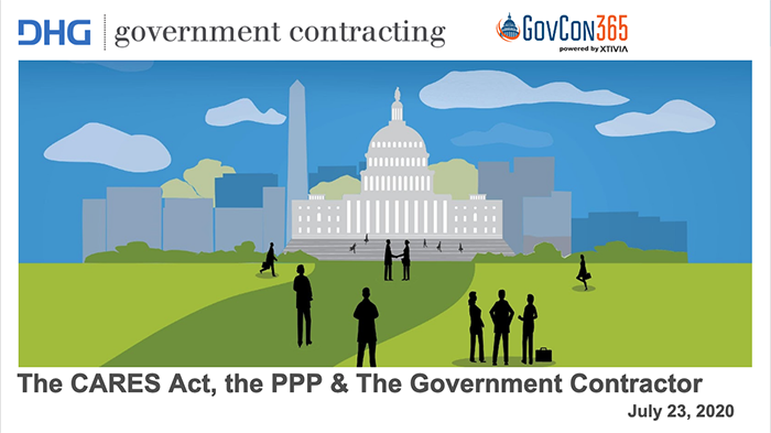 The Cares Act PPP and Government Contractor