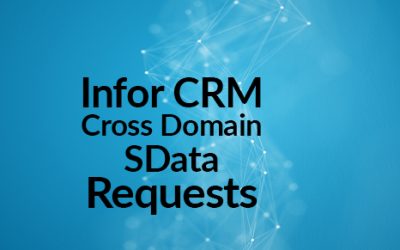 Infor CRM Cross domain SData requests