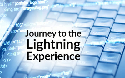 Journey to the Salesforce Lightning Experience
