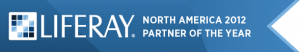 Liferay North America 2012 Partner of the Year.