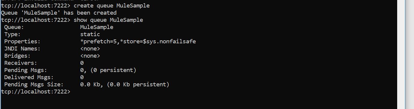 MuleSample Queue
