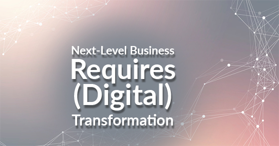 Next-Level Business Requires (Digital) Transformation