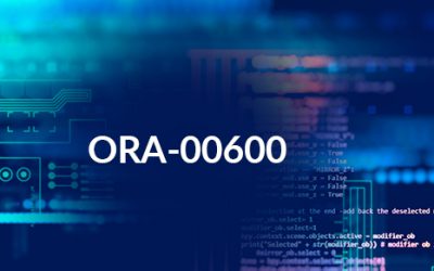 ORA-00600