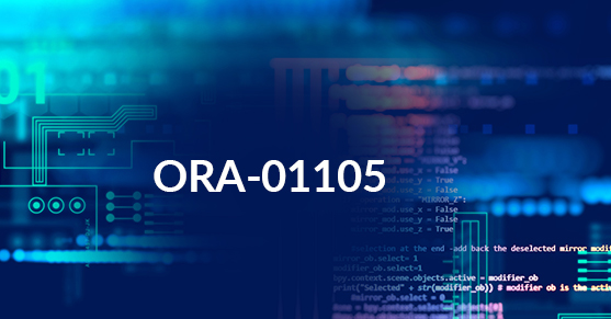 ORA-01105: Mount is incompatible with mounts by other instances