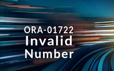 ORA-01722 Invalid Number