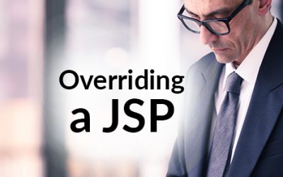 Overriding a JSP Without Modifying the Original