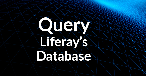 Query Liferay’s database to find documents marked searchable