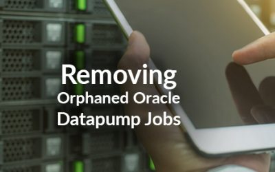 Removing Orphaned Oracle Datapump Jobs