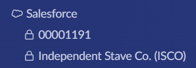Salesforce Chatter vs. Slack Salesforce Section in Slack