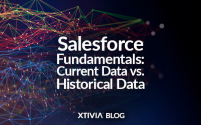 Salesforce Fundamentals: Current Data vs. Historical Data