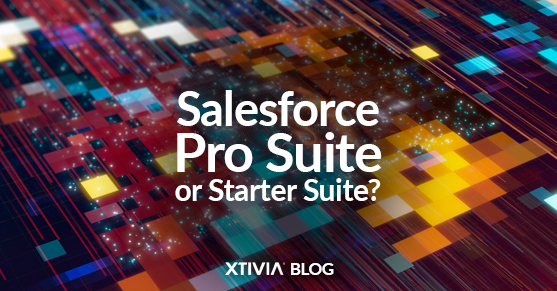 Salesforce Pro Suite or Starter Suite