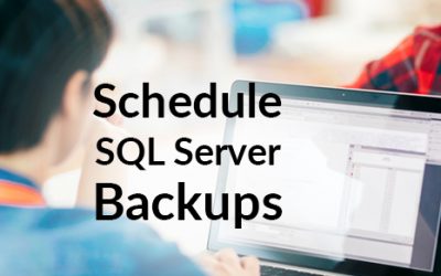 Scheduling Backups on your SQL Server