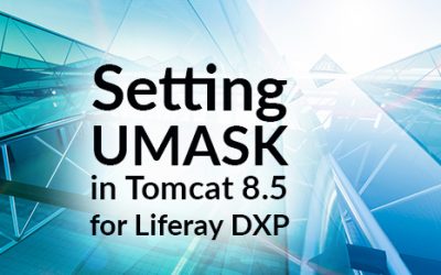 Setting UMASK in Tomcat 8.5 for Liferay DXP