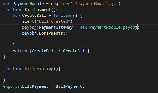 The Role of Modern JavaScript in Web Development - Webpack unofficial format common.js payment module