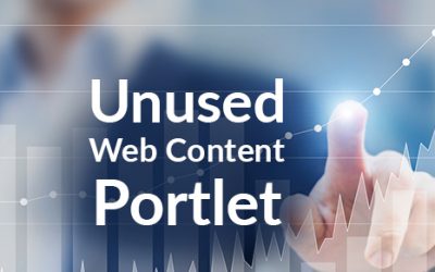 Unused Web Content Portlet