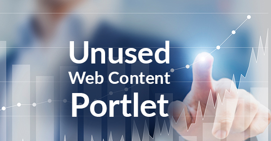Unused Web Content Portlet