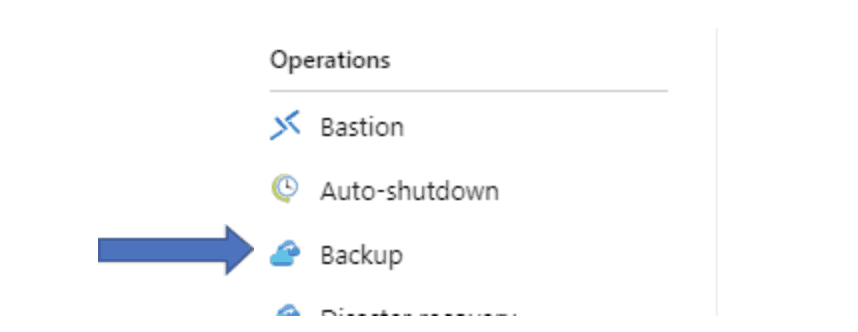 How to Use Azure Backup Services VM Backup Blade Option 1.14