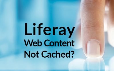 Warning: Custom Code Rendering Liferay Web Content Might Not Be Cached