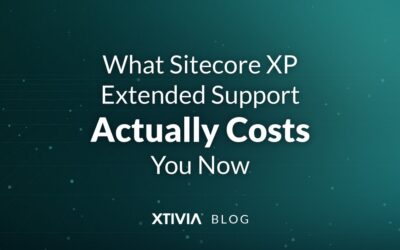 What Sitecore XP Extended Support Actually Costs You Now