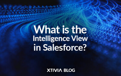 What is the Intelligence View in Salesforce?